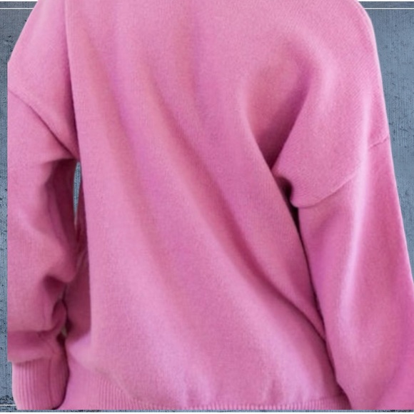 NWOT! WHITE BIRCH, WOMENS 3X LONG SLEEVE PULLOVER PINK SWEATER W/BLACK HEART. - Picture 10 of 14